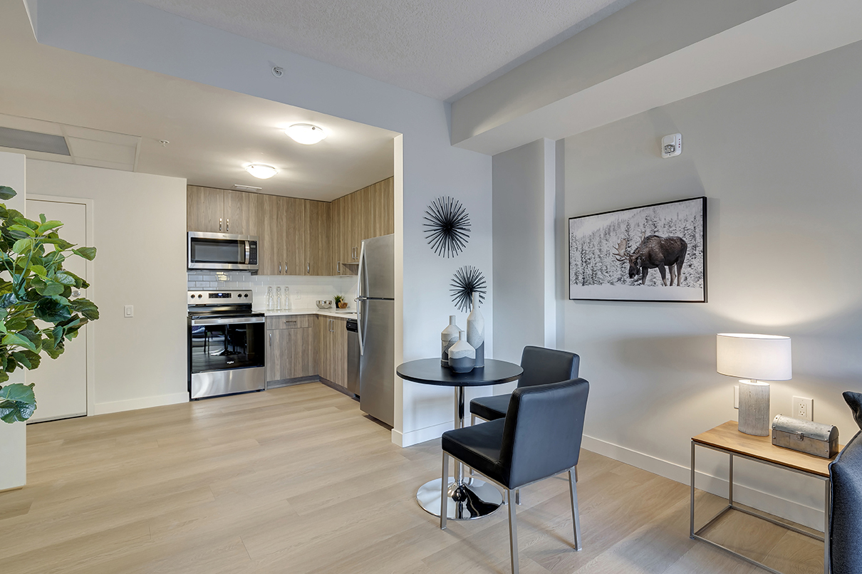 Trico LivingWell Dining Area – 1 Bedroom Suite\Independent Living Studio Suite