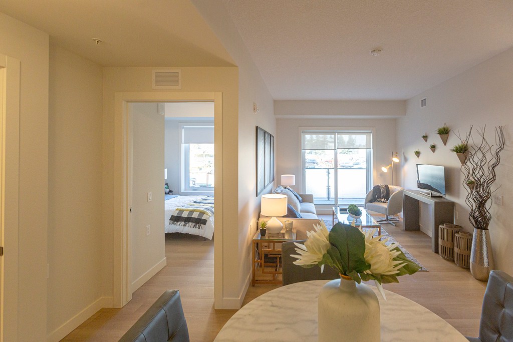 A completed two-bedroom show suite at Trico LivingWell on Friday, May 6, 2022. ARYN TOOMBS / FOR LIVEWIRE CALGARY