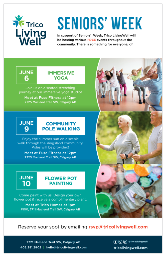 Seniors' Week Activities
