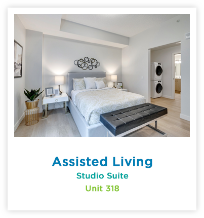 Assisted Living Studio Suite Unit 318