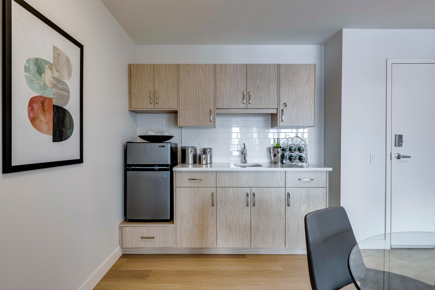 Assisted Living 1 Bedroom + Den Unit 408 | Studio Gallery